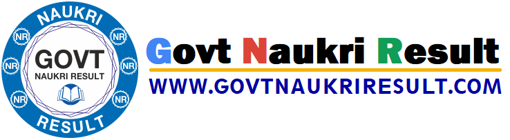 Govt Naukri Result