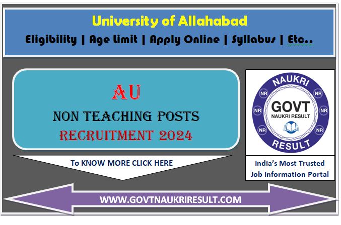  Allahabad University MTS Re Exam Date 2024 