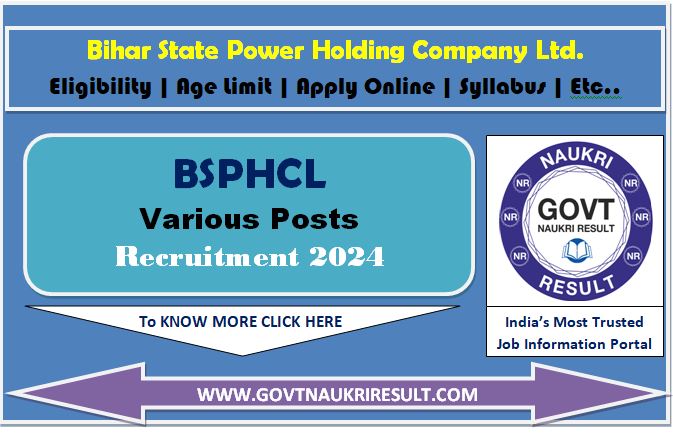  BSPHCL JEE GTO Admit Card 2025 