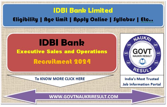  IDBI Bank ESO Final Result 2025 