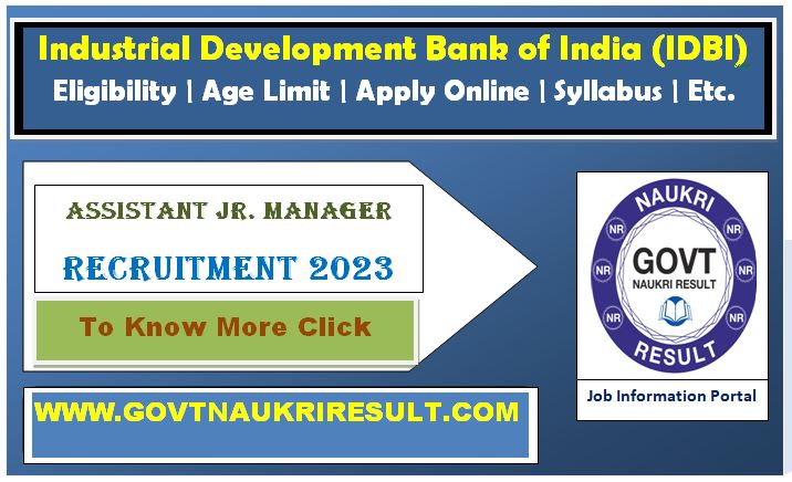  IDBI Bank Junior Assistant Manager Admit Card 2024  