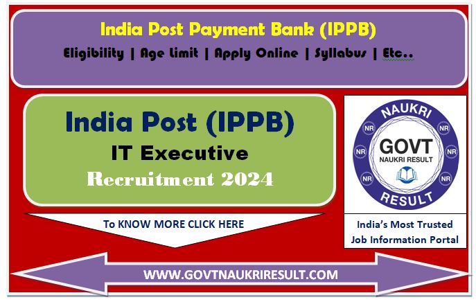  India Post Payment Bank IPPB IT Executive Admit Card 2024 