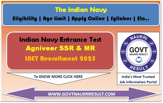  Navy SSR / MR Exam Date 2025 