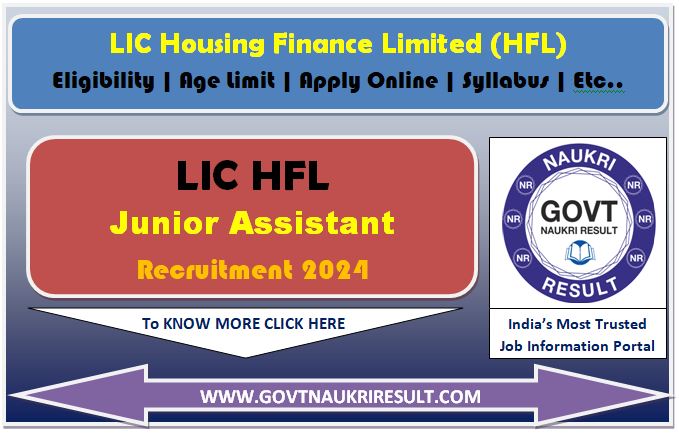  LIC HFL Junior Assistant Result 2024  