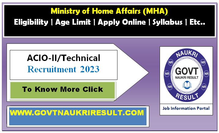  IB ACIO Tier II Admit Card 2024  