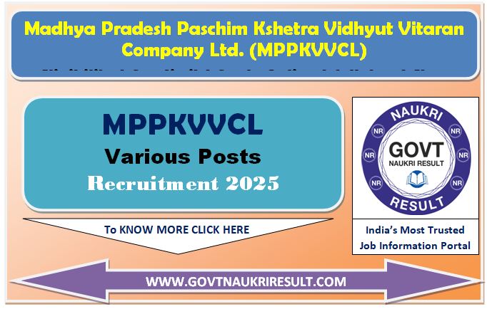  MPKVVCL Various Post Admit Card 2025 
