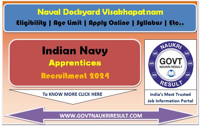  Naval Dockyard Visakhapatnam Apprentices Result 2025 