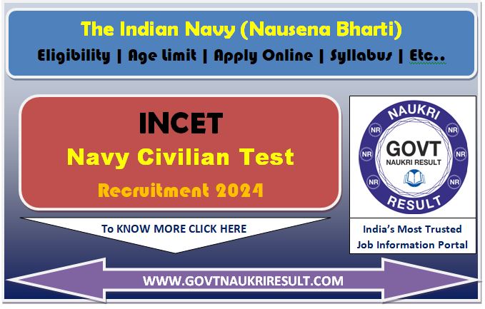  Navy INCET 01/2024 Admit Card 