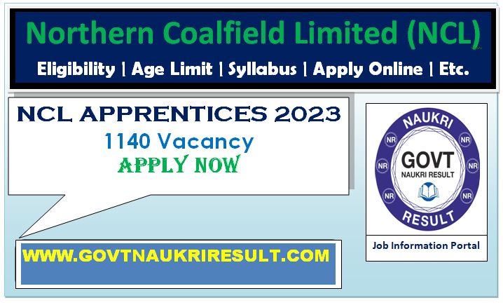  NCL ITI Apprentices Online Form 2023  