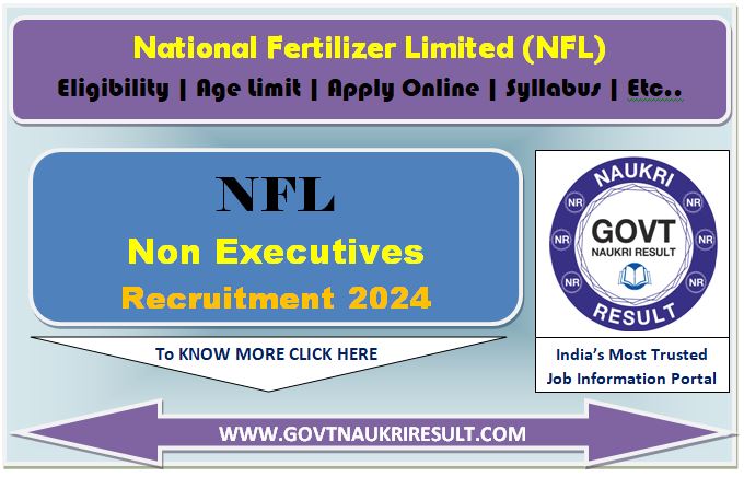  NFL Non Executive Admit Card 2024 