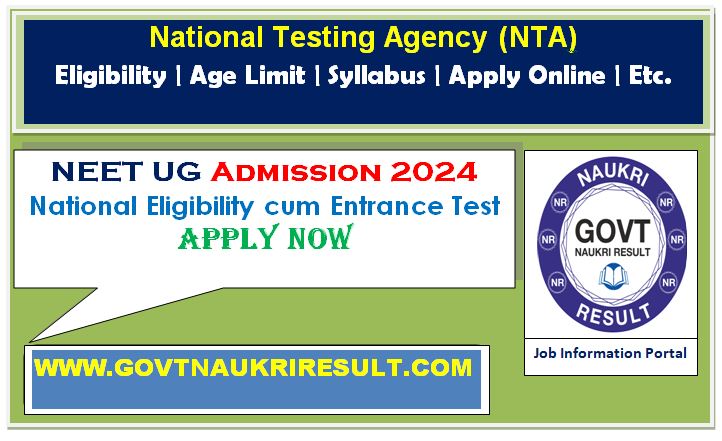  NEET UG 2024 Syllabus  