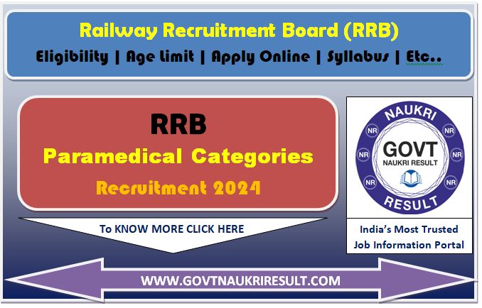  RRB Paramedical CEN 04/2024 Mock Test Practice 