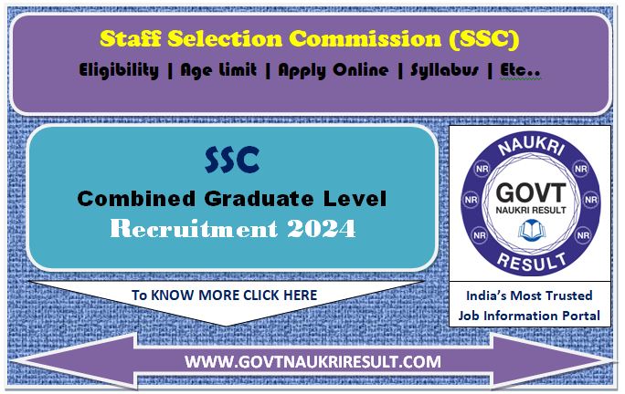  SSC CGL 2024 Final Result 
