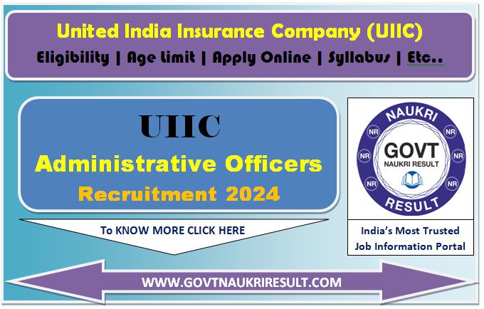  UIIC AO Admit Card 2024 
