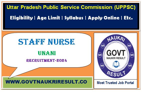  UPPSC Staff Nurse Unani 2023 Mains Admit Card 