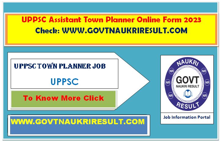  UPPSC Assistant Town Planner 2023 Final Result 