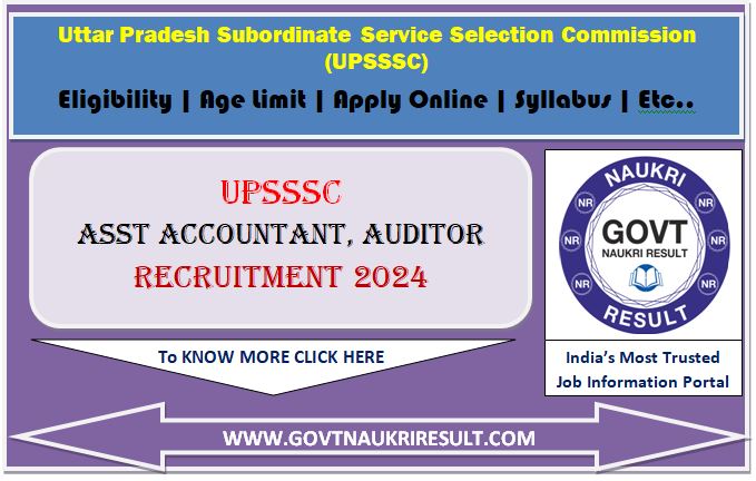  UPSSSC Assistant Accountant 2024 Admit Card 